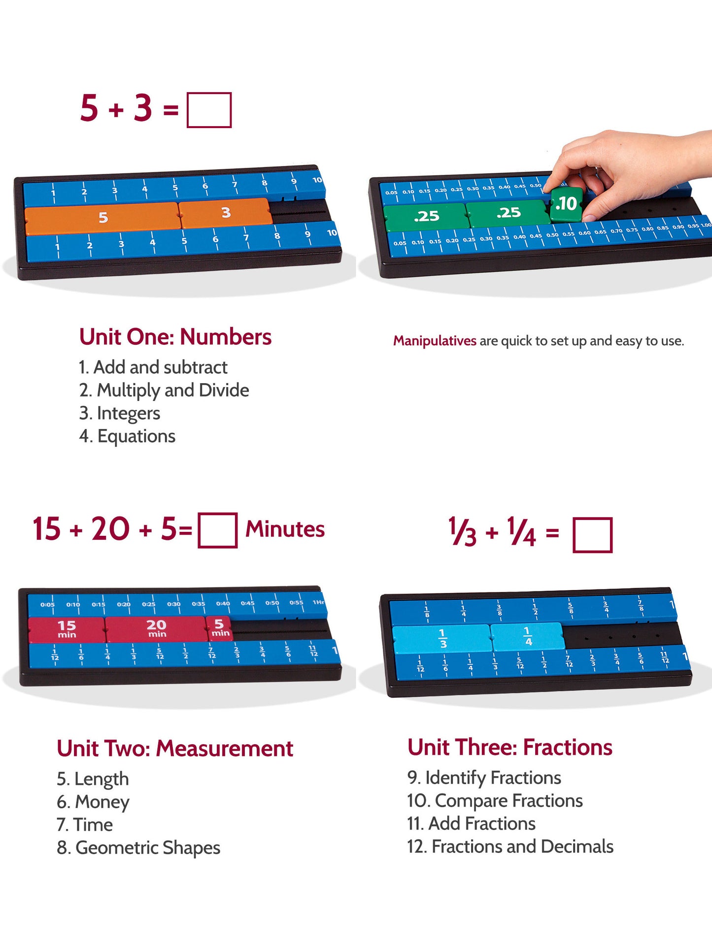 Hands-On Math 2 Curriculum Plus