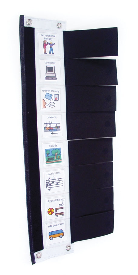 Clear Schedule with Easy-Close Flaps