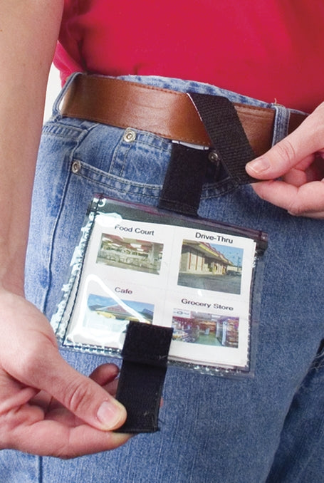 Portable Communication Book - Clear