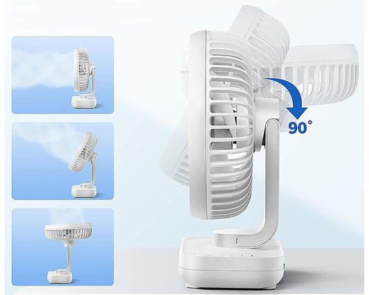 Adjustable Desktop Fan - Switch Adapted