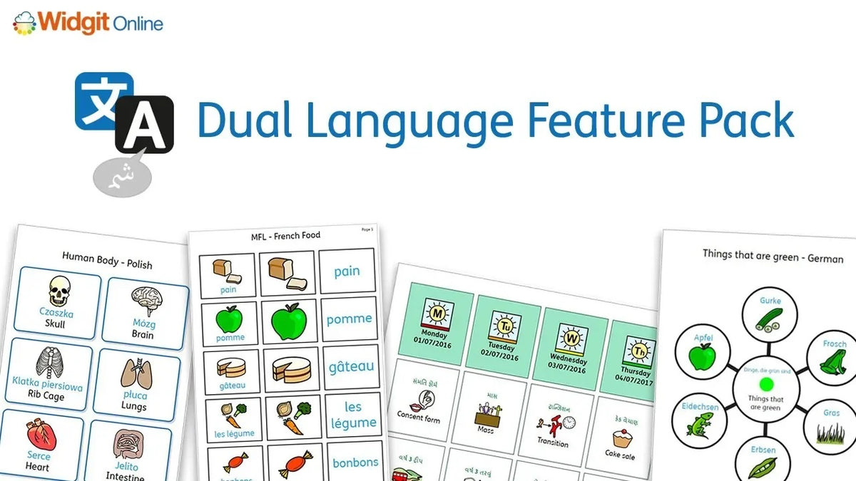 Widgit Online: Dual Language Feature Pack