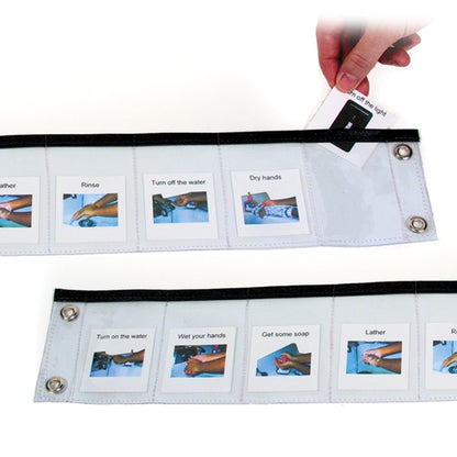 Clear Schedule with Slip-in Pockets