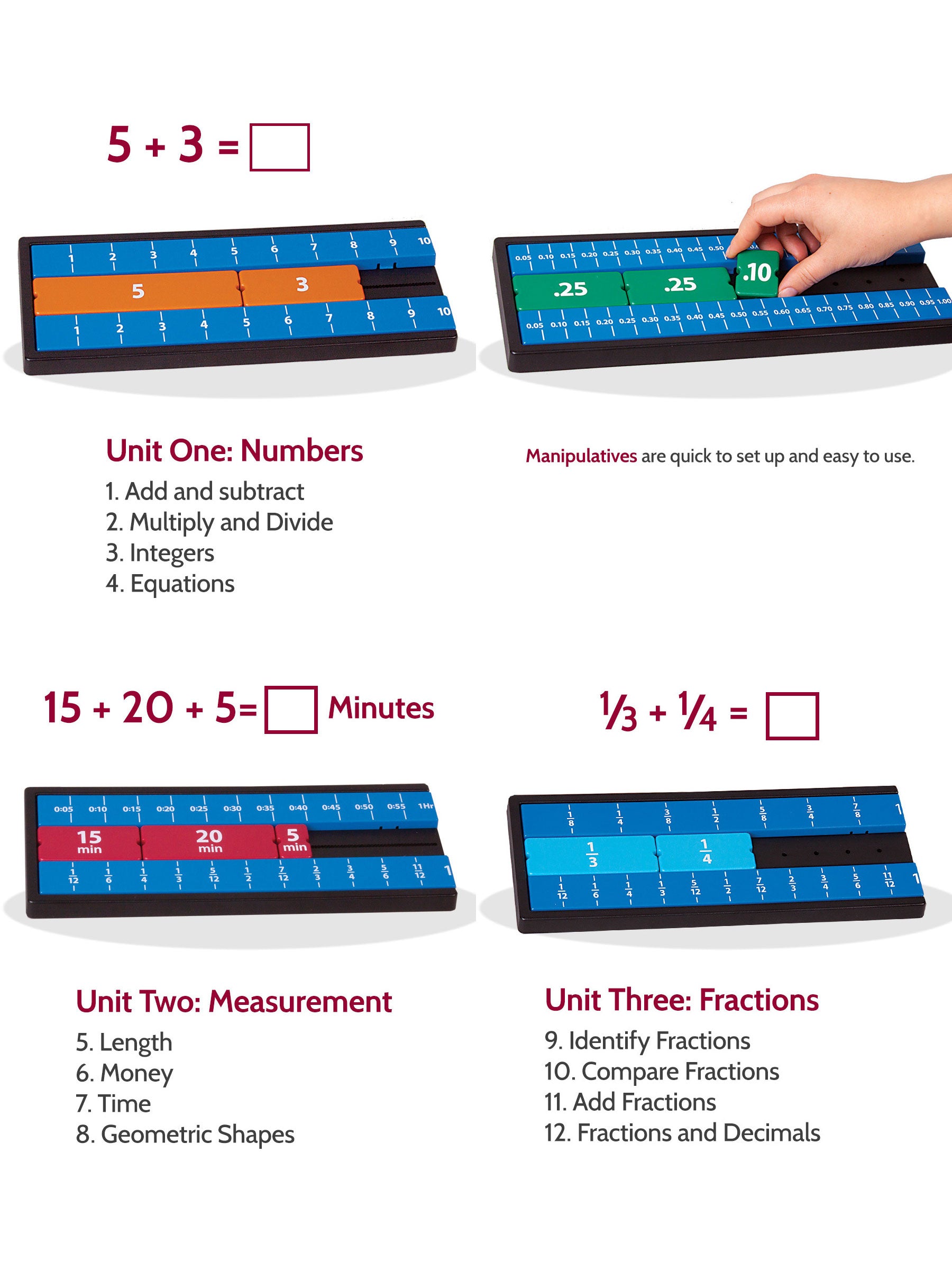 Hands-On Math 2 Curriculum Plus