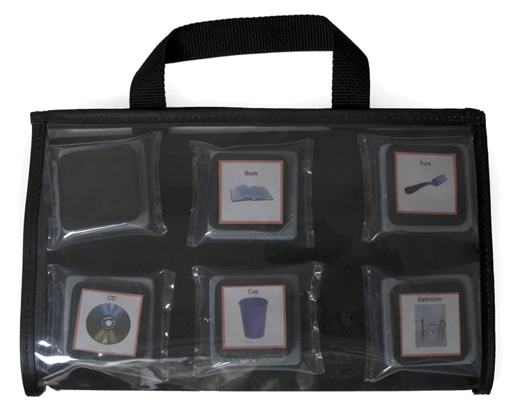 Easy Push Talking Pockets Clear Carrier