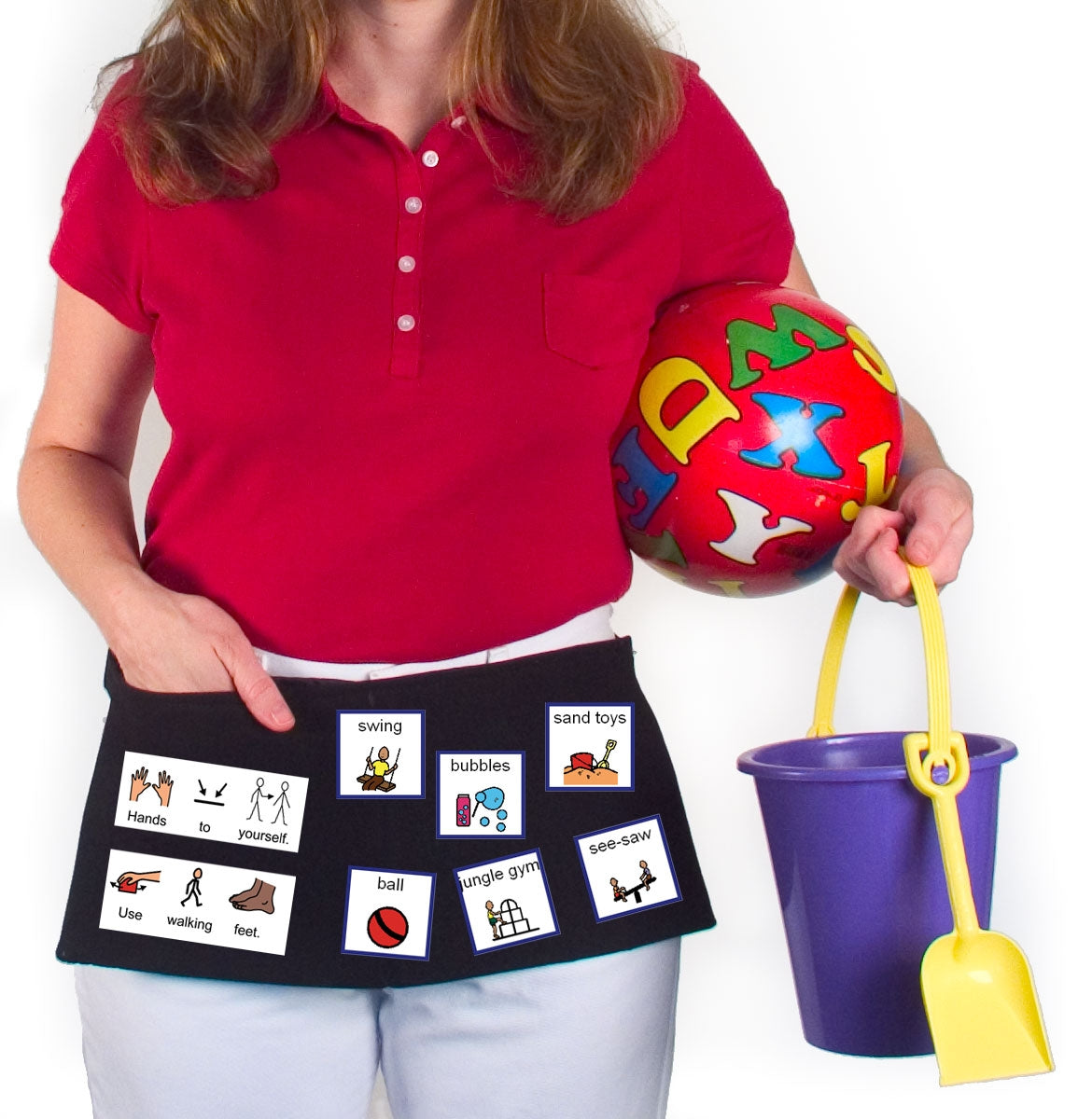 Communication / Visual Aid Aprons – Waist Apron