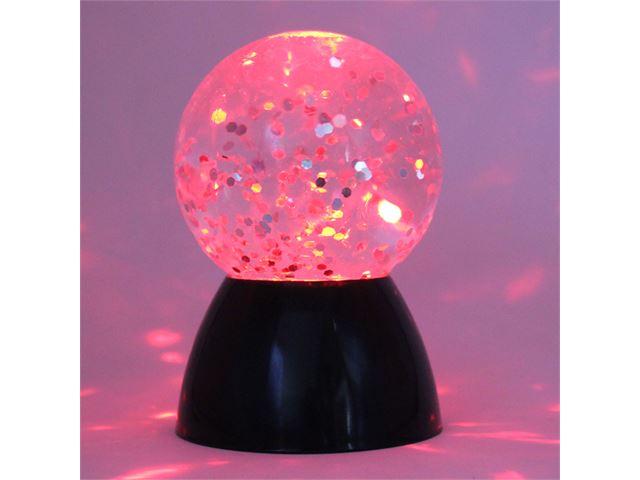 Sensory Glitter Water Ball Light - Switch Adapted