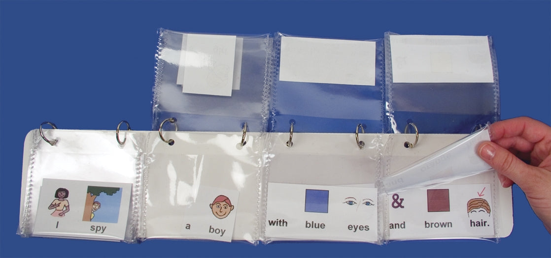 Literacy Flip Strip – Pockets, Clear