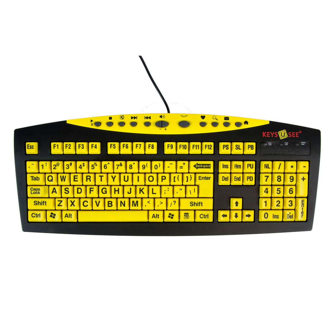 Keys-U-See Keyboards – Yellow