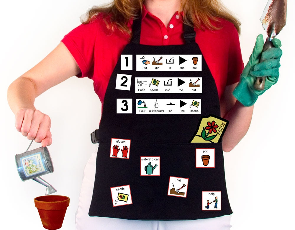 Communication / Visual Aid Aprons – Full Apron