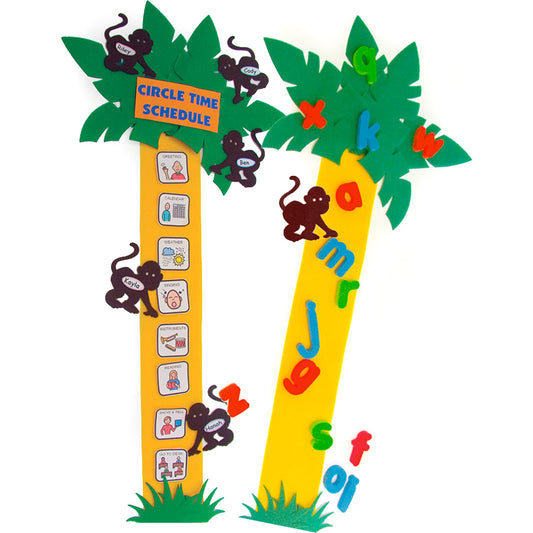 Jumbo Palm Tree and Monkey Display-Schedule
