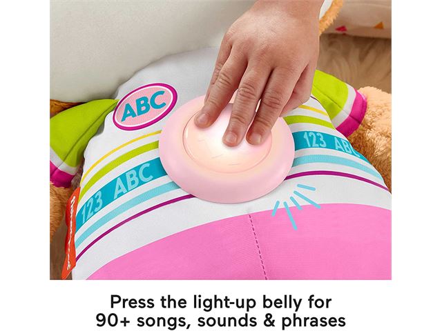 Laugh & Learn Big Pink Puppy - Switch Adapted Toy