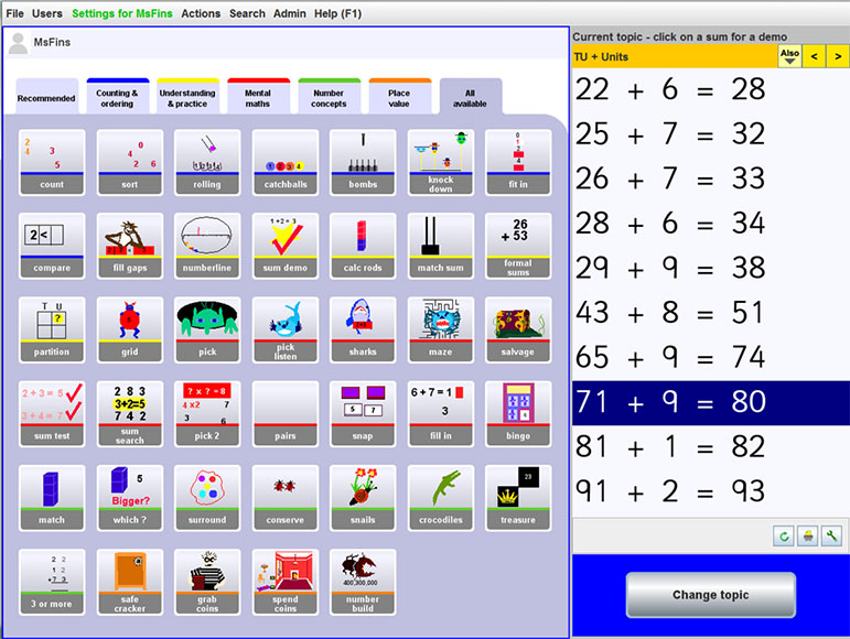Numbershark 5