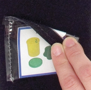 Clear Picture Pockets with Hook Strip