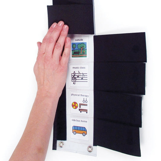 Clear Schedule with Easy-Close Flaps