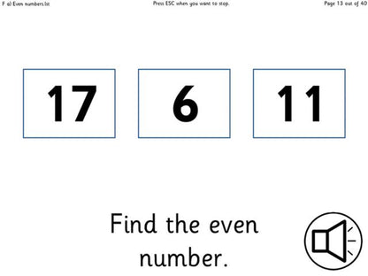ChooseIt! Ready-Mades Numeracy Series