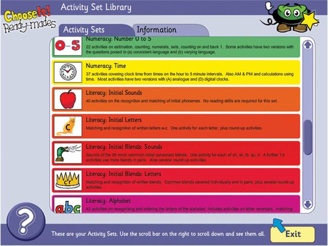 ChooseIt! Ready-Mades Literacy Series