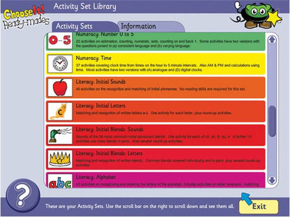ChooseIt! Ready-Mades Literacy Series