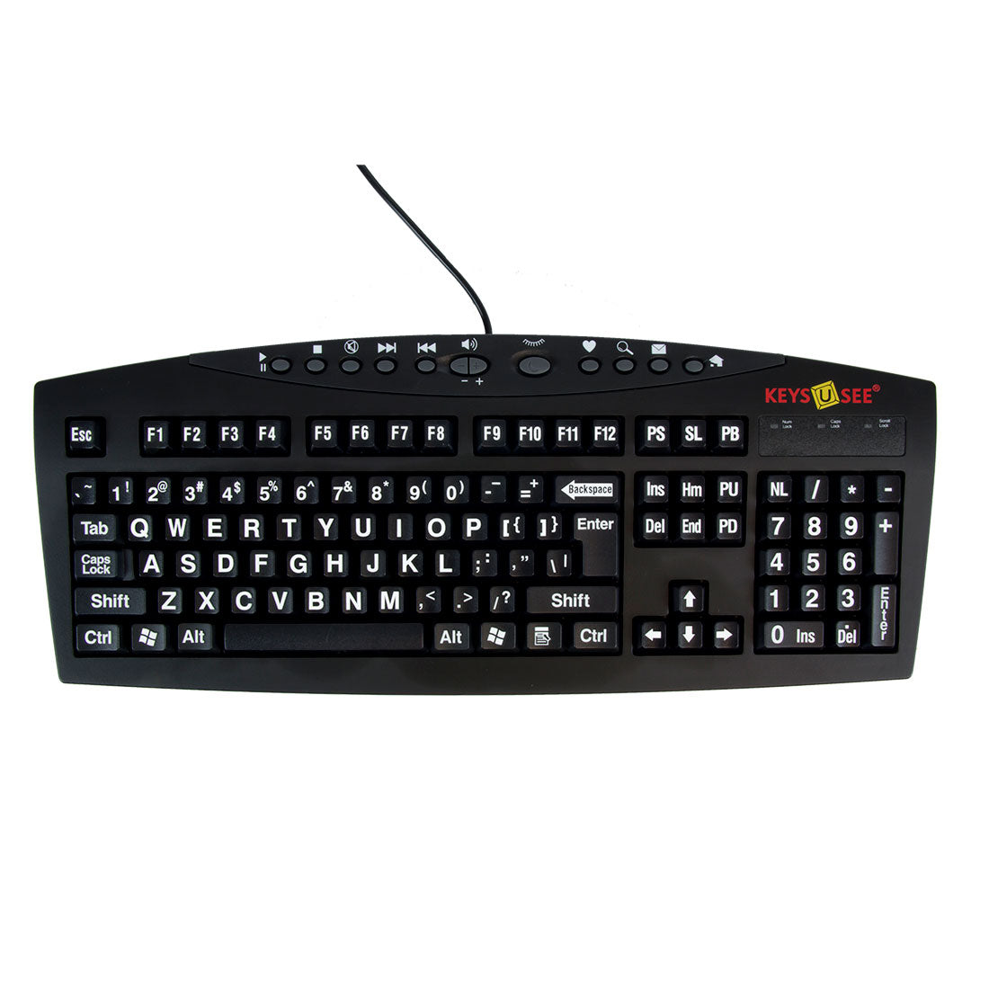 Keys-U-See Keyboards – Black