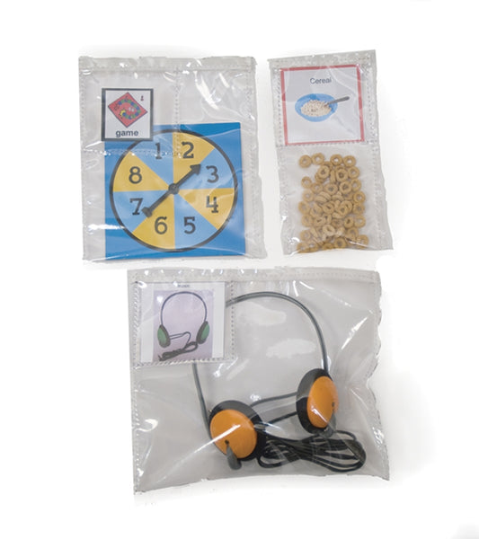 Object-to-Picture Communication Pouches