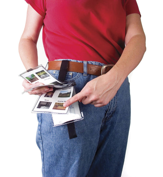 Portable Communication Book - Clear