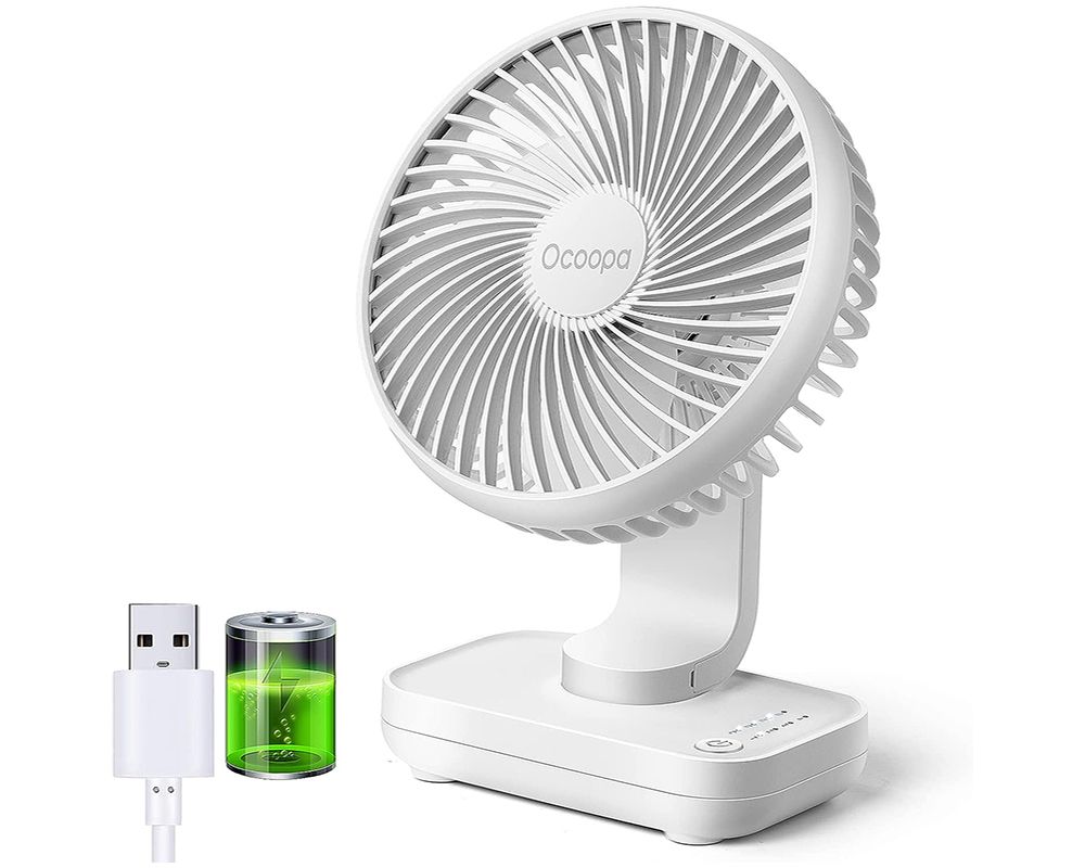 Adjustable Desktop Fan - Switch Adapted