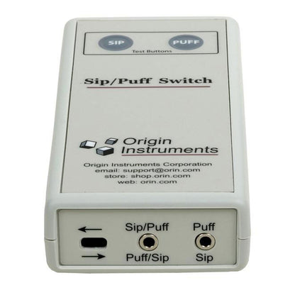 Sip-Puff Switch with Gooseneck Mount