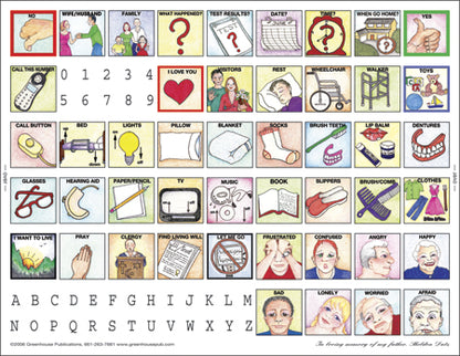 Health Care Communication Board Tablets