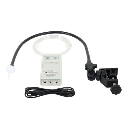 Sip-Puff Switch with Gooseneck Mount