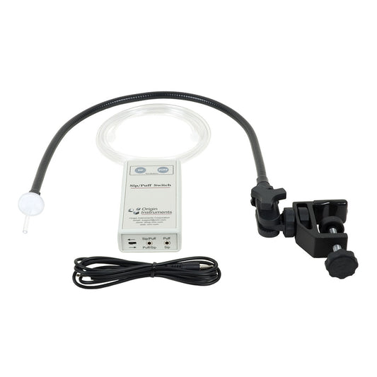 Sip-Puff Switch with Gooseneck Mount