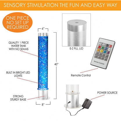 Floating Beads Bubble Tube – 100cm
