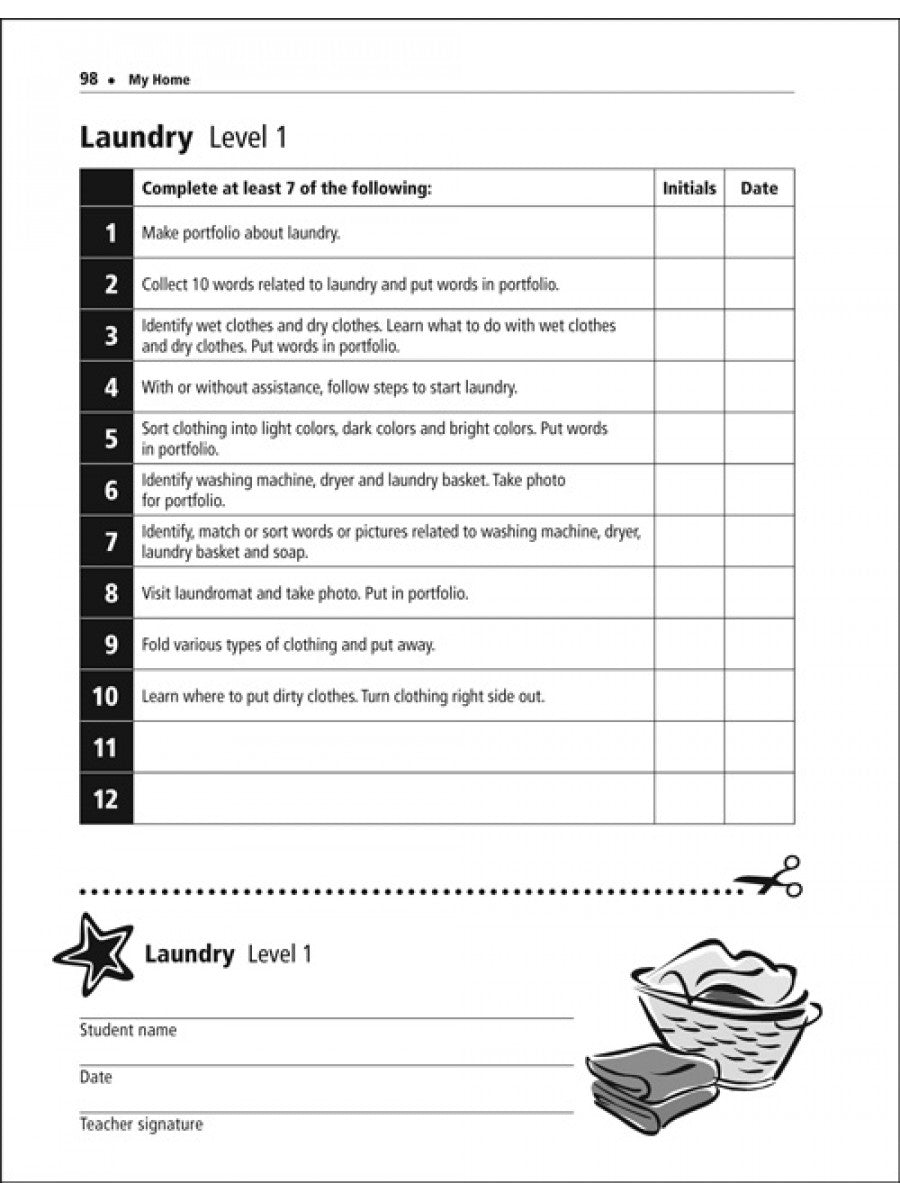 Building Life Skill Portfolios