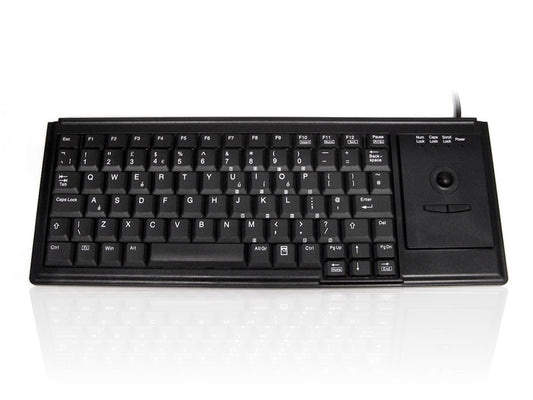 Premium Mini Keyboard with Trackball - USB