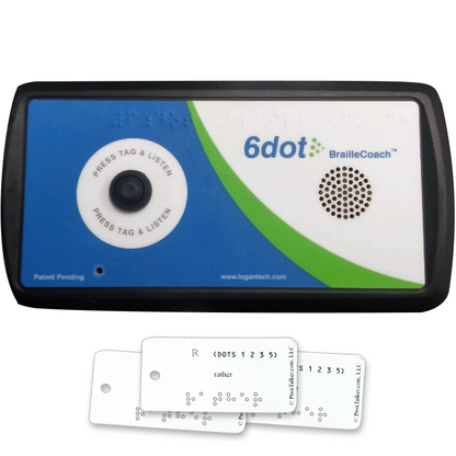 BrailleCoach Talking Braille Learning System