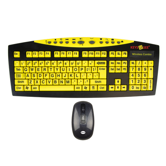 Keys-U-See Wireless with Mouse